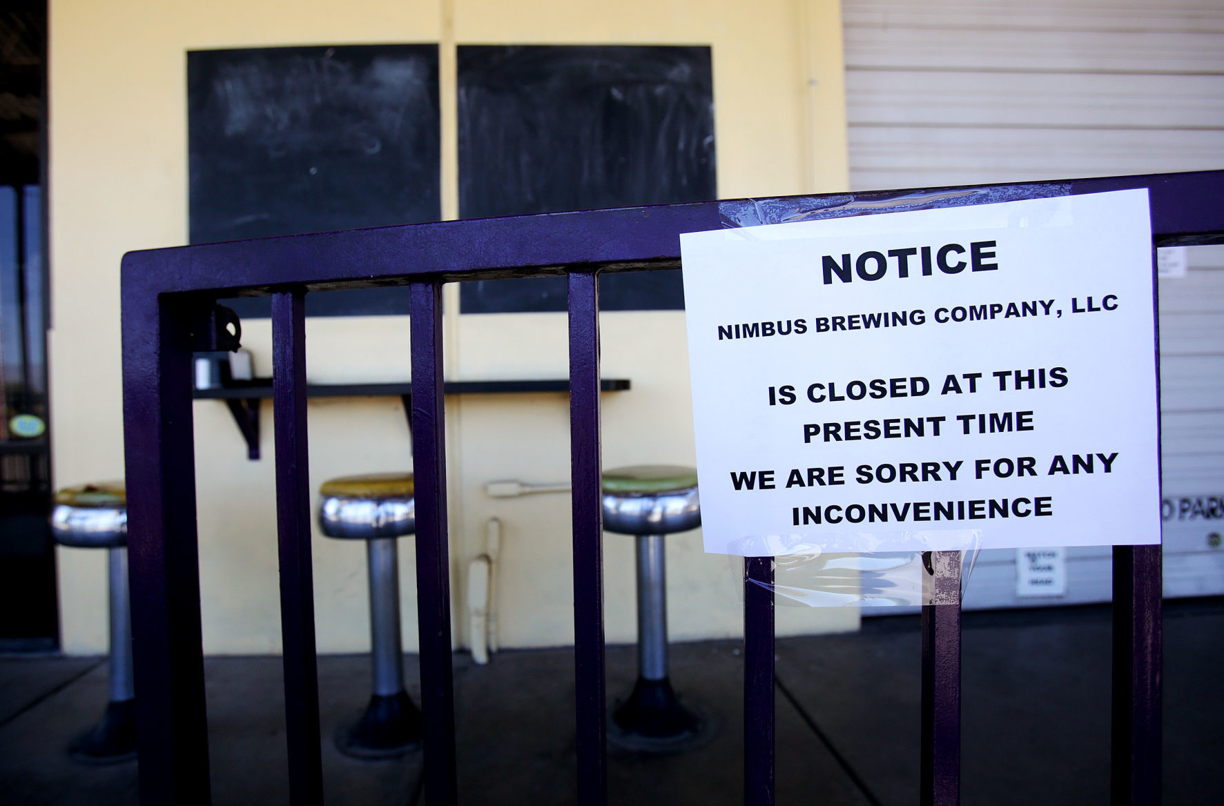 Nimbus Brewing Co. closed
